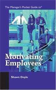 Tapa de The manager's pocket guide to motivating employees