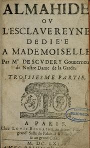 Tapa de Almahide, ou, L'esclave reine
