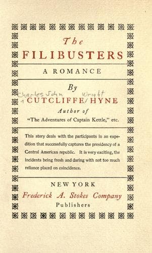 Tapa de The filibusters