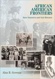 Tapa de African American frontiers