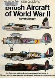 Tapa de Concise guide to British aircraft of World War II