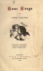 Tapa de Home songs for little darlings