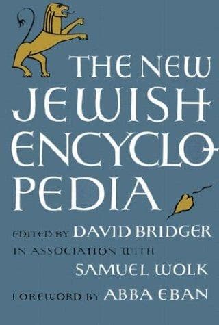 Tapa de The New Jewish encyclopedia