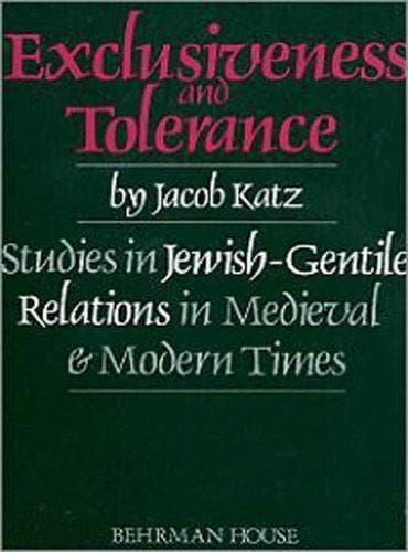 Tapa de Exclusiveness and tolerance
