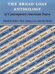 Tapa de The Bread Loaf anthology of contemporary American poetry