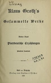 Tapa de Gesammelte Werke