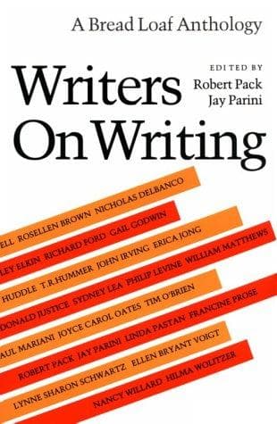 Tapa de Writers on writing