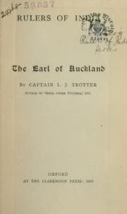 Tapa de The Earl of Auckland