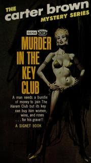 Tapa de Murder in the Key Club