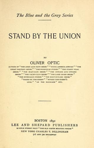 Tapa de Stand by the Union