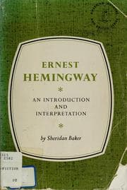 Tapa de Ernest Hemingway
