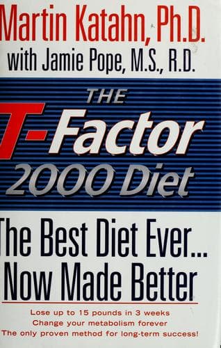 Tapa de The T-factor 2000 diet