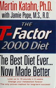Tapa de The T-factor 2000 diet