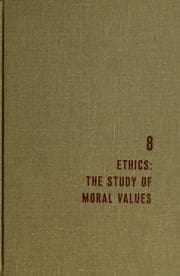 Tapa de Ethics, the study of moral values