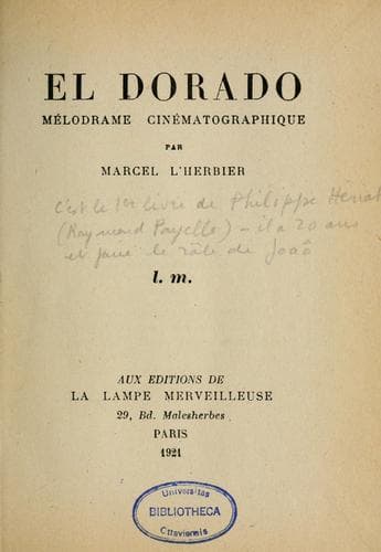 Tapa de El Dorado