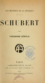 Tapa de Schubert