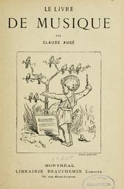 Tapa de Le livre de musique