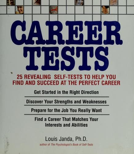 Tapa de Career tests