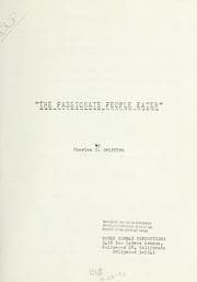 Tapa de The passionate people eater