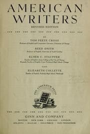 Tapa de American writers