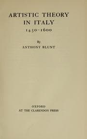 Tapa de Artistic theory in Italy