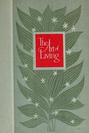 Tapa de The art of living