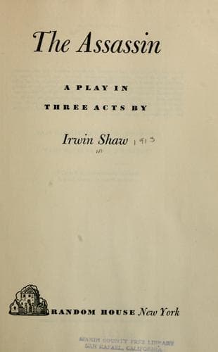 Tapa de The assassin