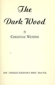 Tapa de The dark wood