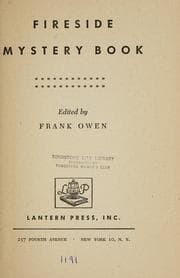 Tapa de Fireside Mystery Book