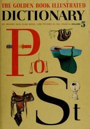 Tapa de The golden book illustrated dictionary