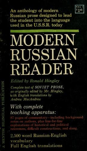 Tapa de Modern Russian reader