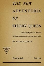 Tapa de The new adventures of Ellery Queen