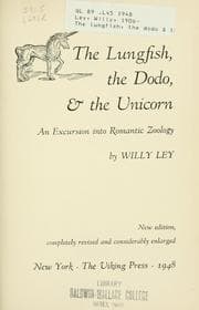 Tapa de The lungfish, the dodo & the unicorn