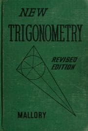 Tapa de New trigonometry