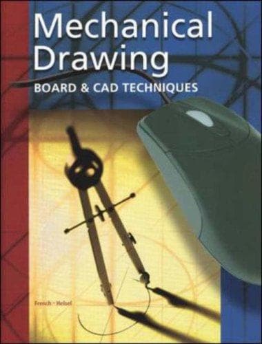 Tapa de Mechanical Drawing Board & CAD Techniques, Student Edition