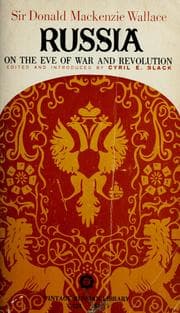 Tapa de Russia; on the eve of war and revolution