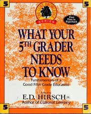 Tapa de What your fifth grader needs to know