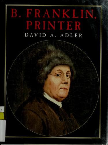Tapa de B. Franklin, printer