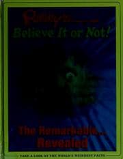 Tapa de Ripley's believe it or not!--the remarkable revealed