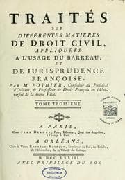 Tapa de Traités sur différentes matières de droit civil