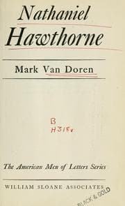 Tapa de Nathaniel Hawthorne
