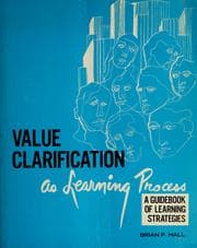 Tapa de Value clarification as learning process
