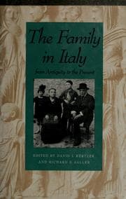 Tapa de The Family in Italy from antiquity to the present