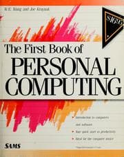 Tapa de The first book of personal computing