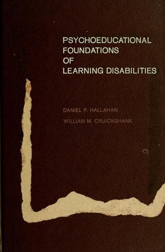 Tapa de Psychoeducational foundations of learning disabilities