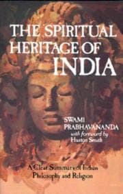 Tapa de The Spiritual Heritage of India