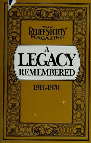 Tapa de A Legacy remembered