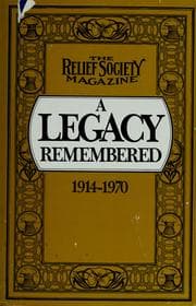Tapa de A Legacy remembered
