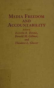 Tapa de Media freedom and accountability