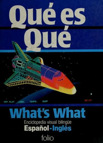 Tapa de Qué es qué = What's What